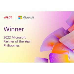 Microsoft Partner of the Year Philippines for ePLDT Given on July 2022 Second Time since FY17